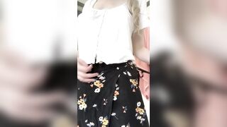 it is too! hot! for clothes!