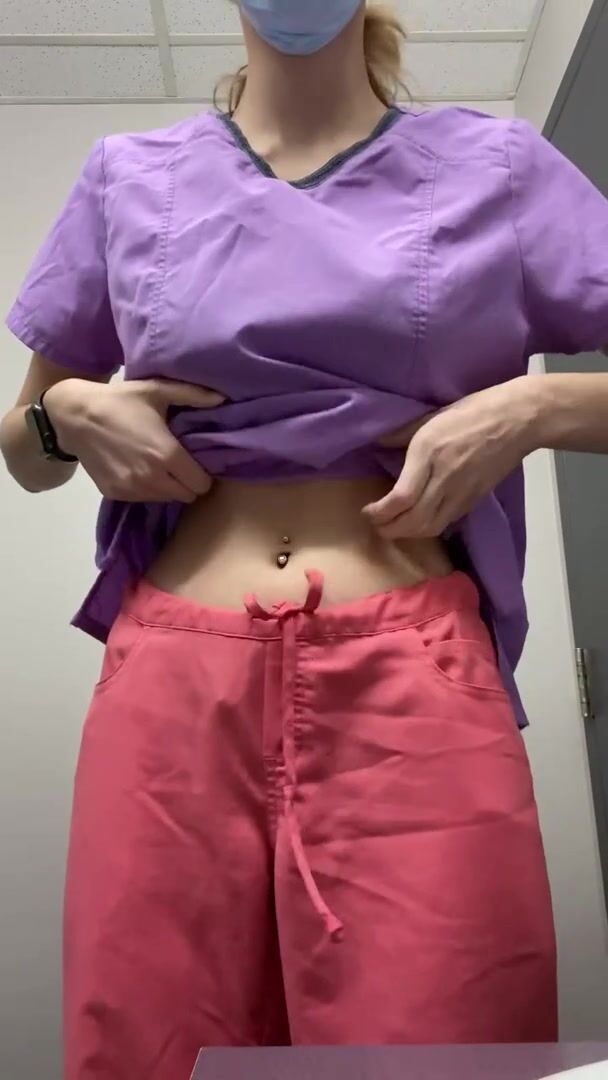 Enjoy this little titty drop I did in my work bathroom????