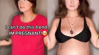 Boobs: pregnant mommy still has perky tits #3