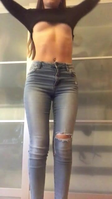 I wore this top to school once. Look what happened when I raised my hand..????