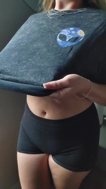 I can't think of any situation that wouldn't be improved by perky boobs