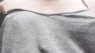 Eraser Nipples: I hope I can cheer you up with my chocolate eraser nipples! #3