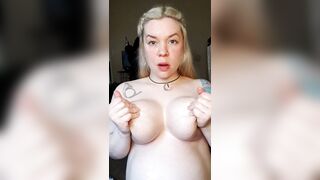 Engorged Veiny Breasts: Just playing around with the girls ♥️♥️ #1
