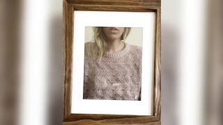 Lactation: Wall art coming to life.. grandma sweater, tatas, milk and fuck you too #1