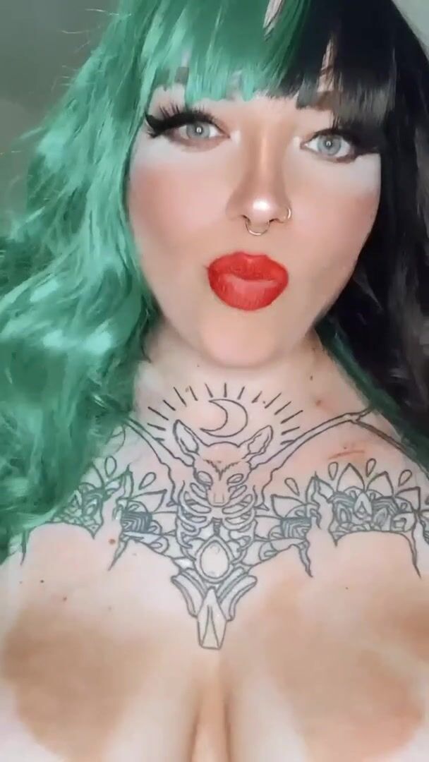 Do these big milf tits look like a good place to aim?