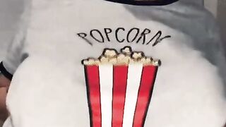 Massive Boobs and Ass: popcorn ♥️♥️ and boobies #4