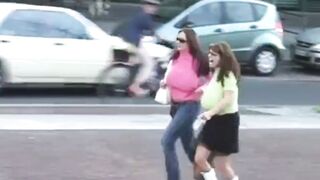 Abnormal Large Breast: Huge boobs bounce #4