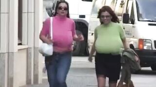 Abnormal Large Breast: Huge boobs bounce #2