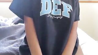 did the oversized shirt fool you? ????