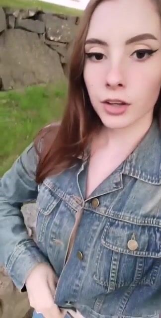I'm probably going to hell for flashing my tits outside of church. Oh well!