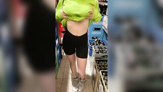 Natural Titties: Just flashed my tits at the grocery store for you guys♥️♥️ №2 #2