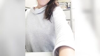 Natural Titties: Do you like seeing my natural titties at work? #1