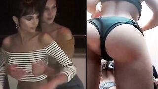 Tits: Bella Hadid Groping Emily Ratajkowski's Tits And Ass #3