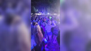 Big Boobs: Stacked at a rave! (Ultra Miami 2022) #4