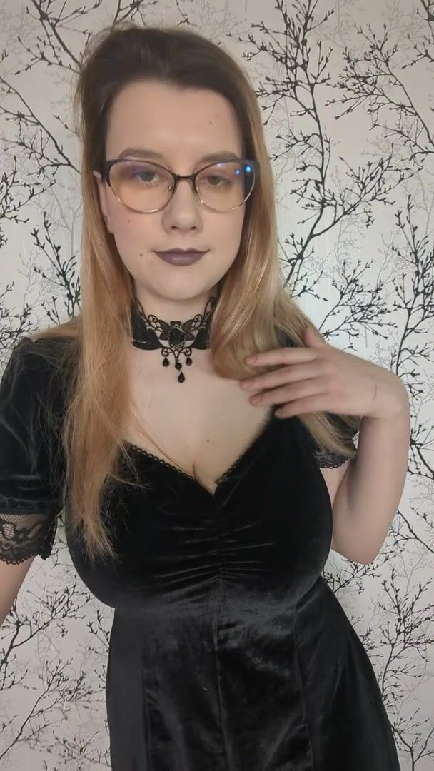 Would you suck my perky goth milkers? ♥