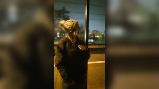 Big Boobs: Do my boobs match my pom-pom hat? Btw.. it was cold and my nipples were starting to harden. #1