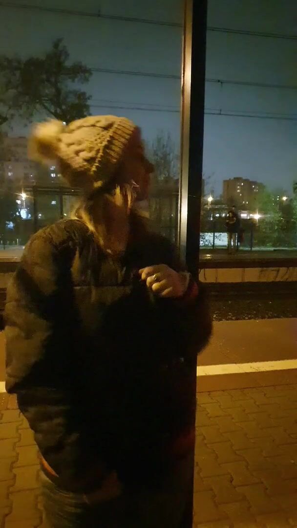 Do my boobs match my pom-pom hat? Btw.. it was cold and my nipples were starting to harden.