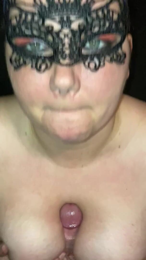 I love making him cum with my tits
