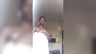 Big Tits on Skinny Chicks: Ebony Huge Tits Titty Drop #3