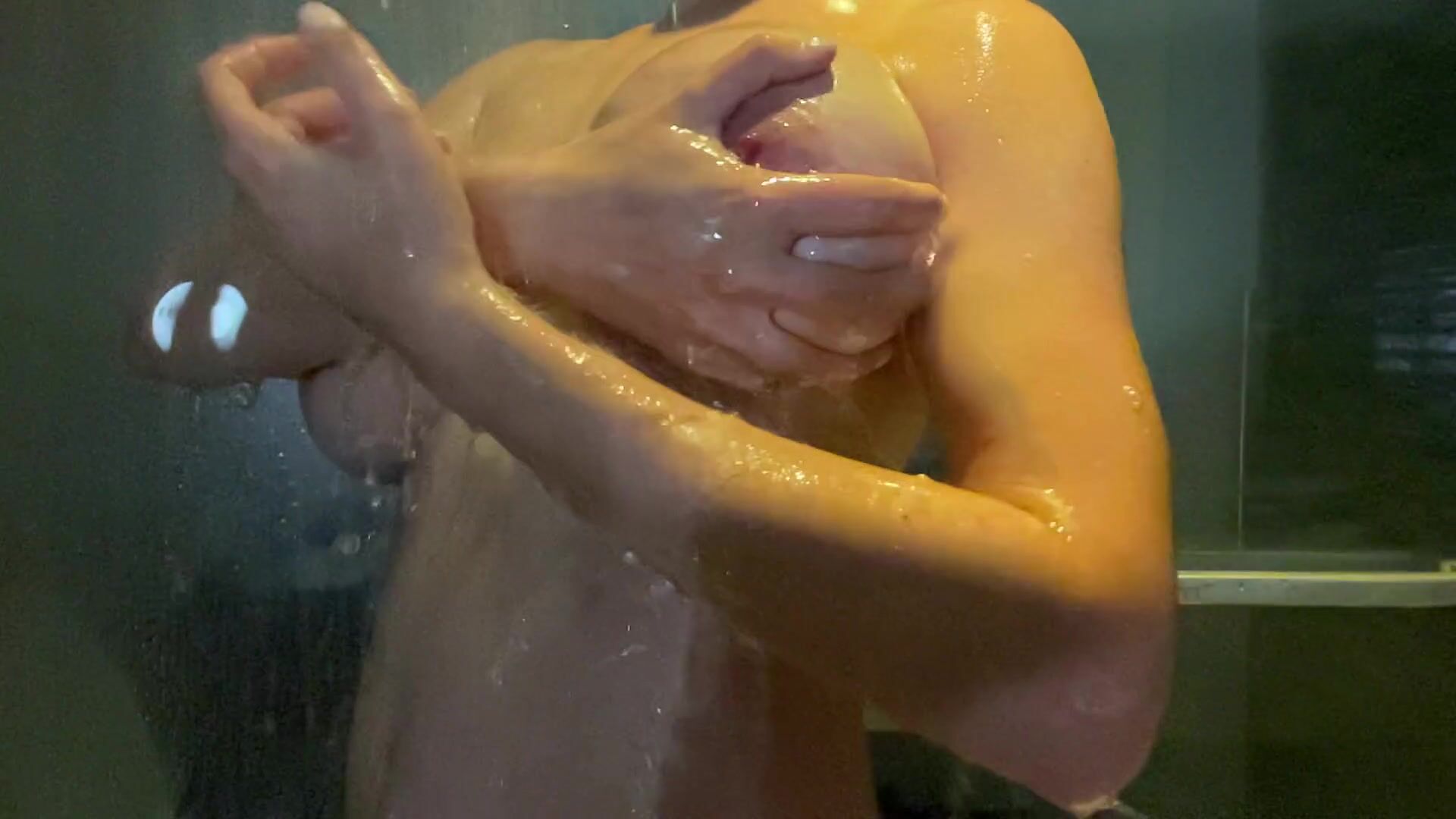 Soapy tits on a small stick