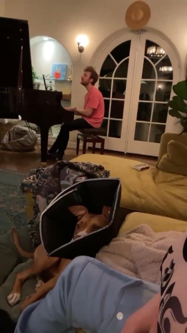 Billie Eilish slapping her tits on instagram