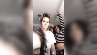 Surprise Titties: Friend lifts shirt #2