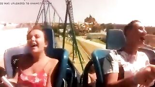 Surprise Titties: roller coaster boobs out #4