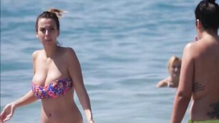 Surprise Titties: ....at the beach. #1