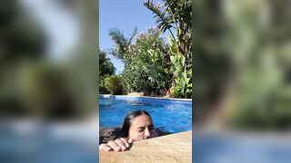 Will you come to the pool with me?
