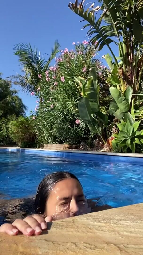 Will you come to the pool with me?