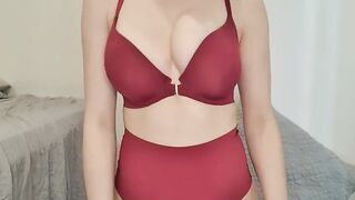 Front snapping bra's are so much more fun to unload
