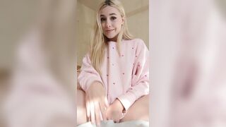 Revealing my cute little titties for you