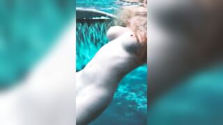 Boobies: Just an ordinary swimming #3