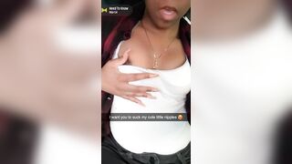 Black Tits: I can’t stop touching myself not even in the car #4