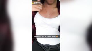 Black Tits: I can’t stop touching myself not even in the car #2