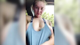 Boobs: In car #1