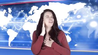 News Reporters Tits Expand Live On TV 1/2 (Lovely Lilith)