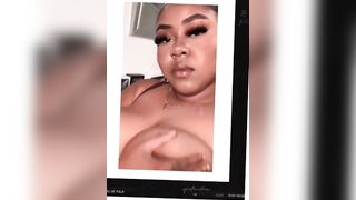 Black Tits: I should’ve oiled them up ♥️♥️ #1