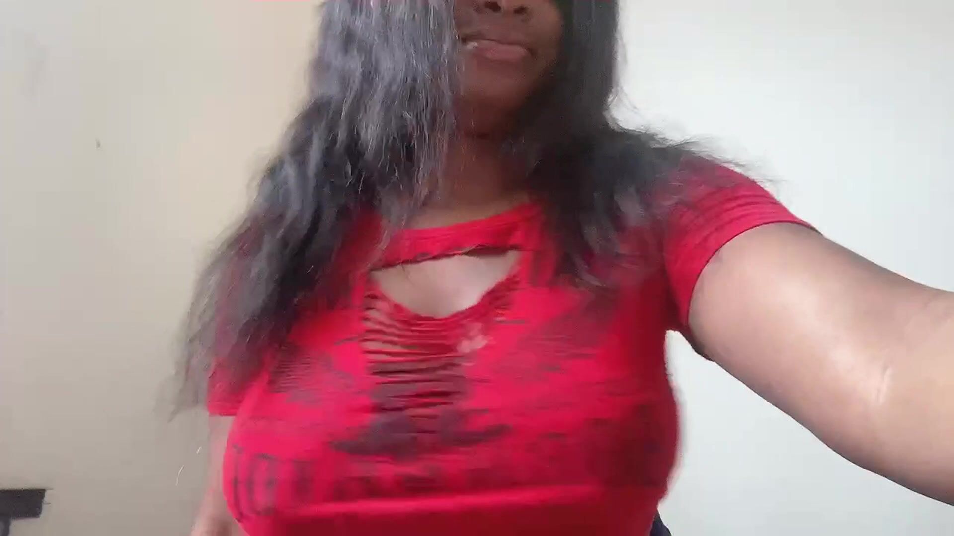 Morning titty reveal