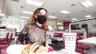 Without Bra: The cutest lunch date you could hope for! #4