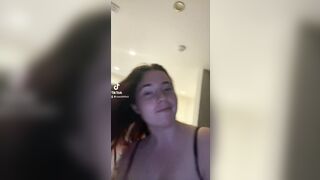 Bouncy Boobs Laying Down: Cant lie, TikTok transitions make me feeeeel myself ♥️♥️♥️♥️ , #4
