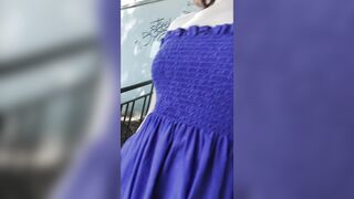 Boobs Bouncing Out of Clothes: I'm buying more strapless tops and dresses just for this #3