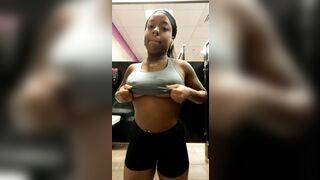 Black Boobs: Can I please you with my huge tits? #3