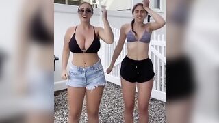 Big Tits in Bikinis: That's contrast if I've ever seen it №2 #4