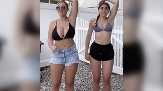 Big Tits in Bikinis: That's contrast if I've ever seen it №2 #3