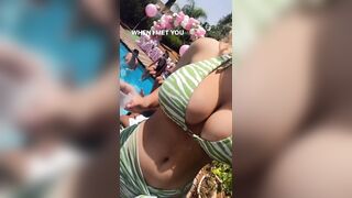 Big Tits in Bikinis: Eden Nimni #2