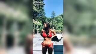 Big Tits in Bikinis: Big Red #1