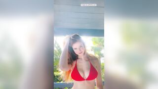 Big Tits in Bikinis: Busty redhead №2 #2